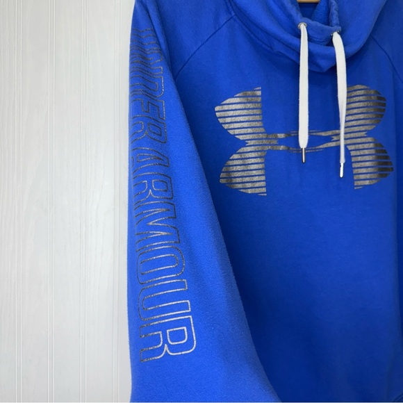 Under Armour blue hoodie sweatshirt size XL - Picture 3 of 9
